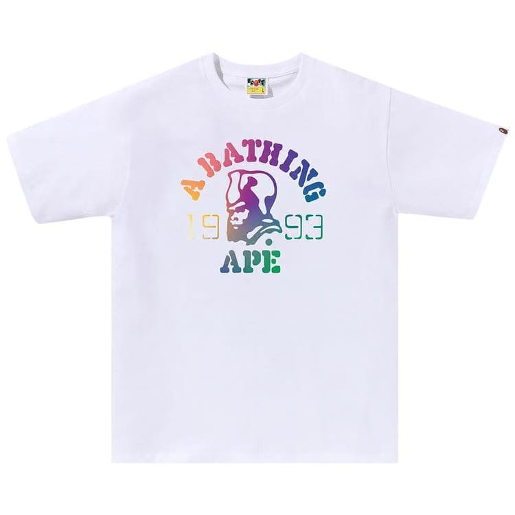 BAPE Gradation General T-Shirt White