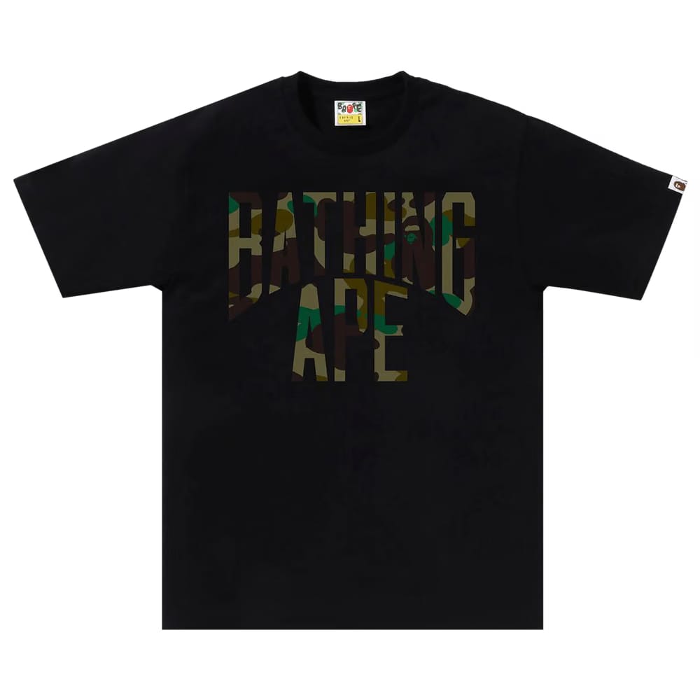 BAPE 1st Camo Nyc Logo T-Shirt Black