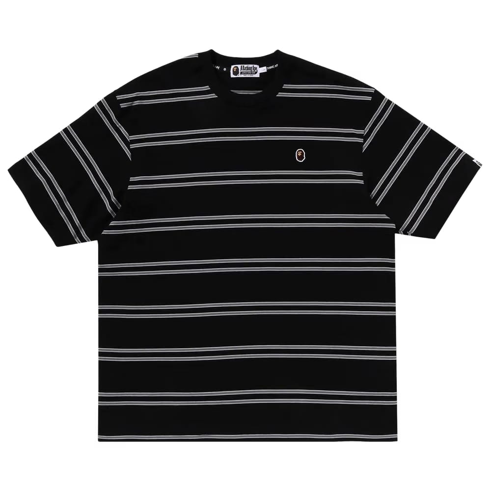 BAPE Ape Head One Point Hoop Relaxed Fit T-Shirt Black