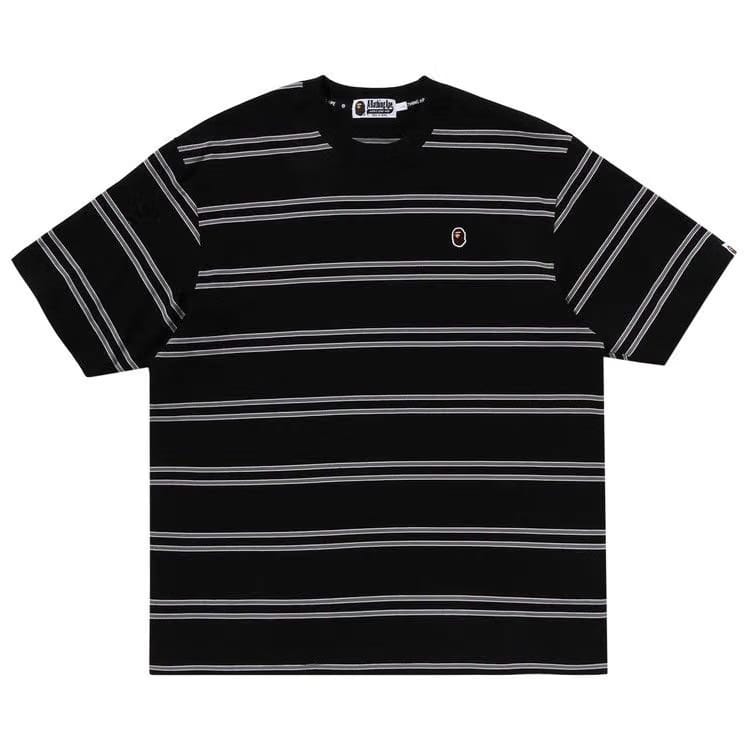 BAPE Ape Head One Point Hoop Relaxed Fit T-Shirt Black