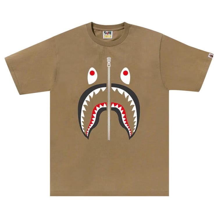 BAPE Shark T-Shirt Beige