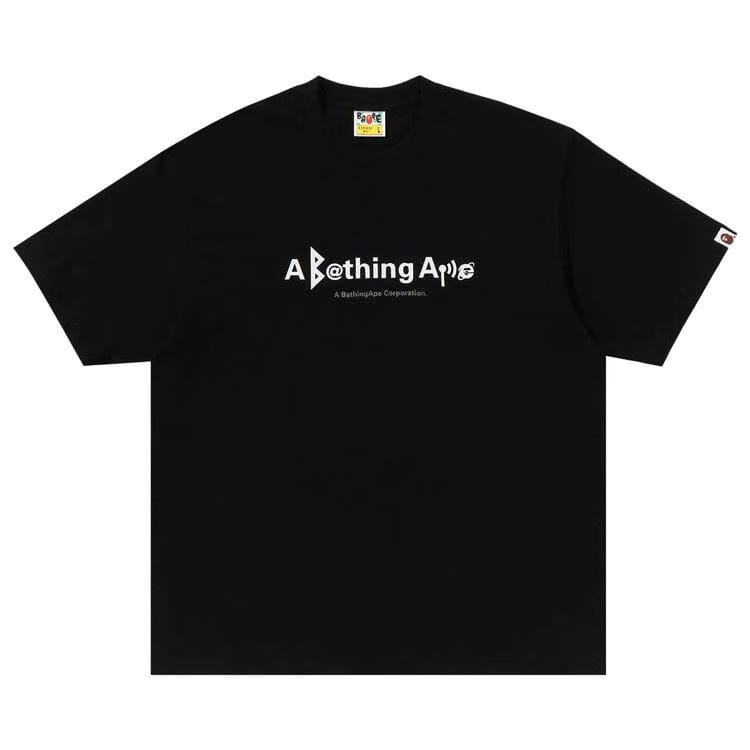BAPE Symbol Logo Relaxed Fit T-Shirt Black