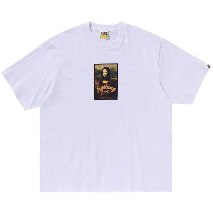 BAPE Art Print Relaxed Fit T-Shirt White