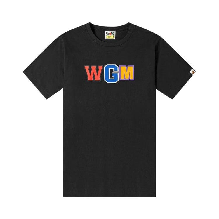 BAPE WGM Shark T-Shirt Black