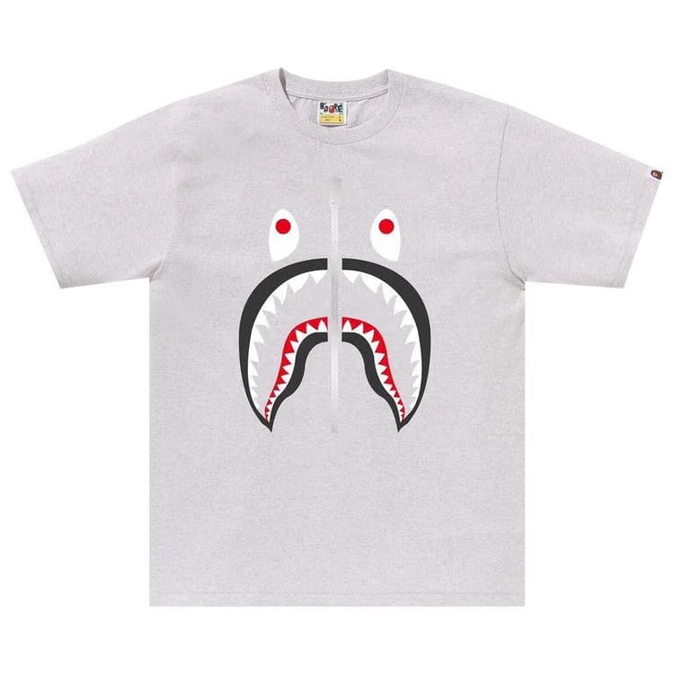 BAPE Shark T-Shirt Grey