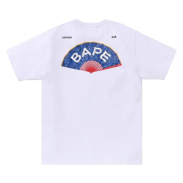 BAPE Japanese Fan T-Shirt White