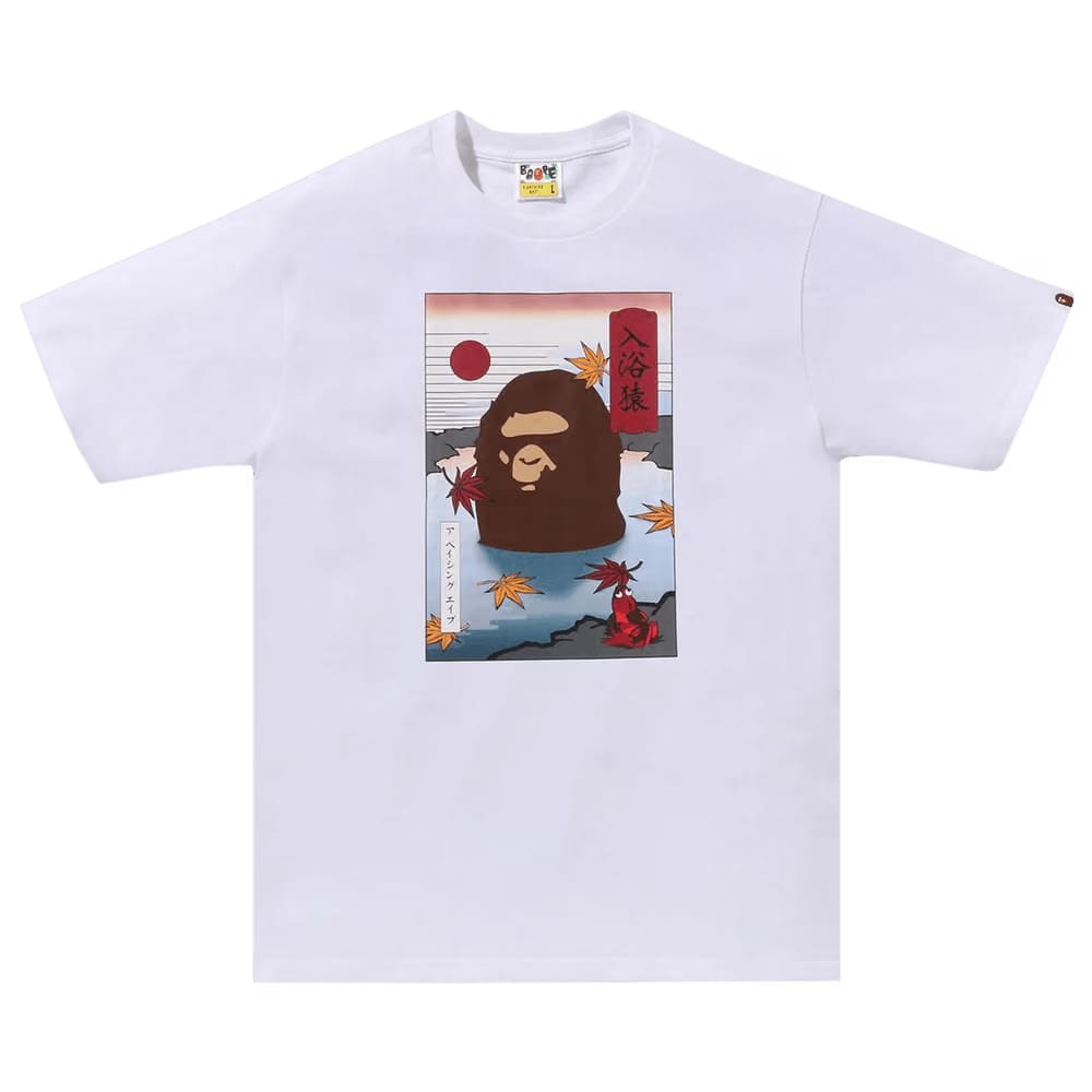 BAPE Japan Autumn A Bathing Ape T-Shirt White