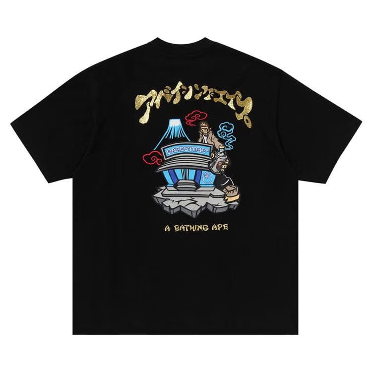 BAPE Souvenir Relaxed Fit T-Shirt Black