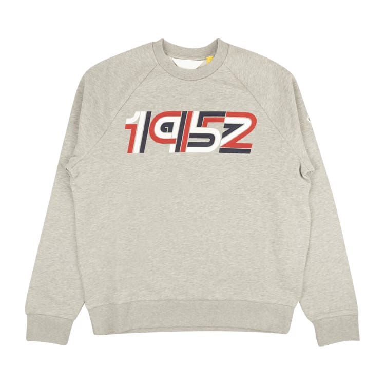 Moncler 1952 Maglia Hoodie Sweatshirt Grey
