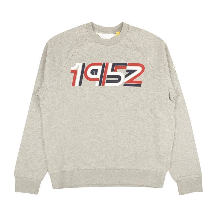 Moncler 1952 Maglia Hoodie Sweatshirt Grey