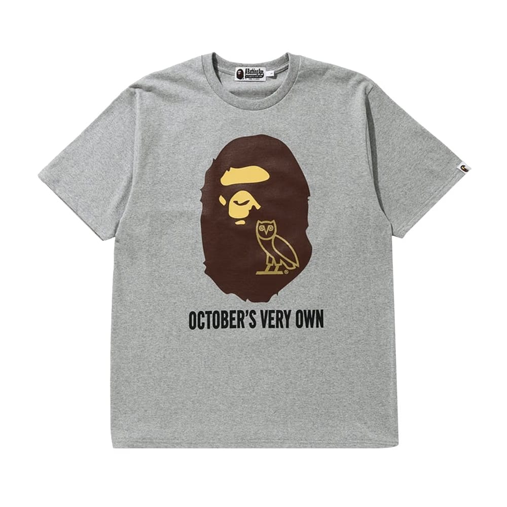 BAPE x OVO T-Shirt Gray