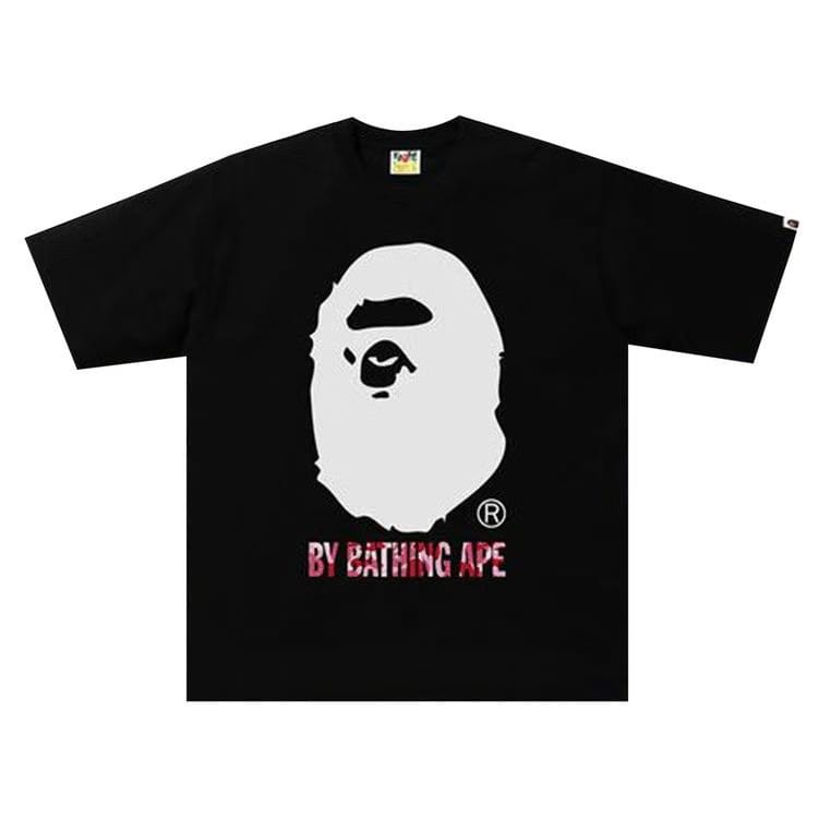 BAPE ABC Camo RLX T-Shirt Black/Pink