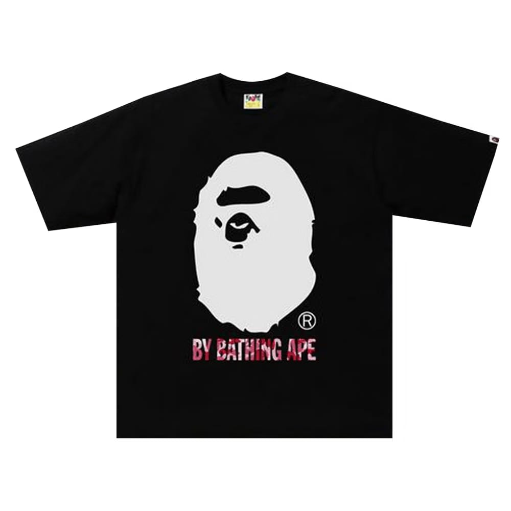 BAPE ABC Camo RLX T-Shirt Black/Pink