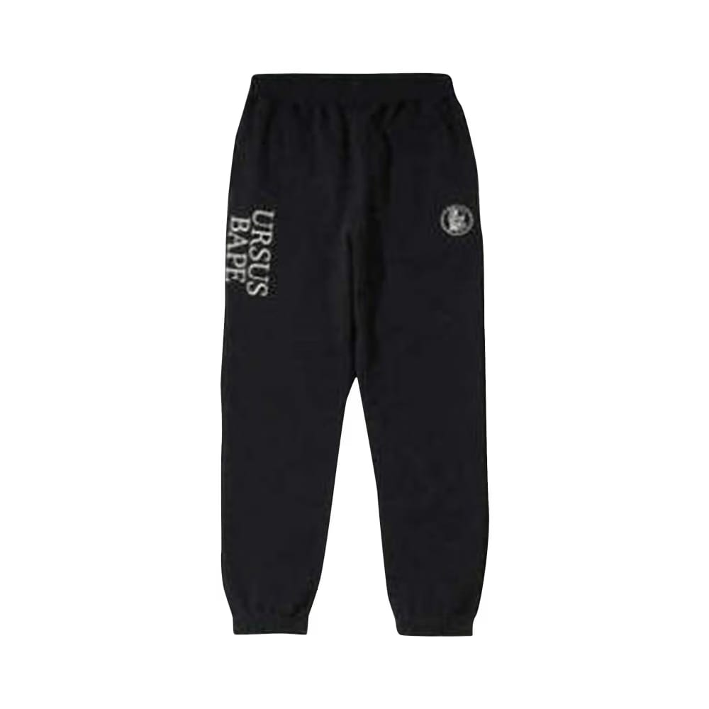 BAPE Ursus Sweat Pants Black