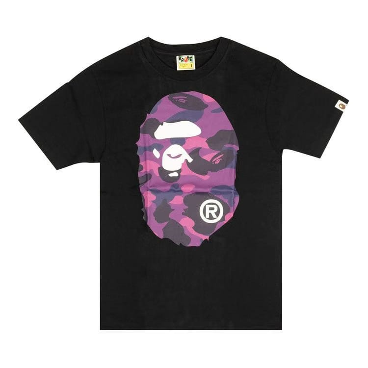 BAPE Color Camo Big Ape Head T-Shirt Black