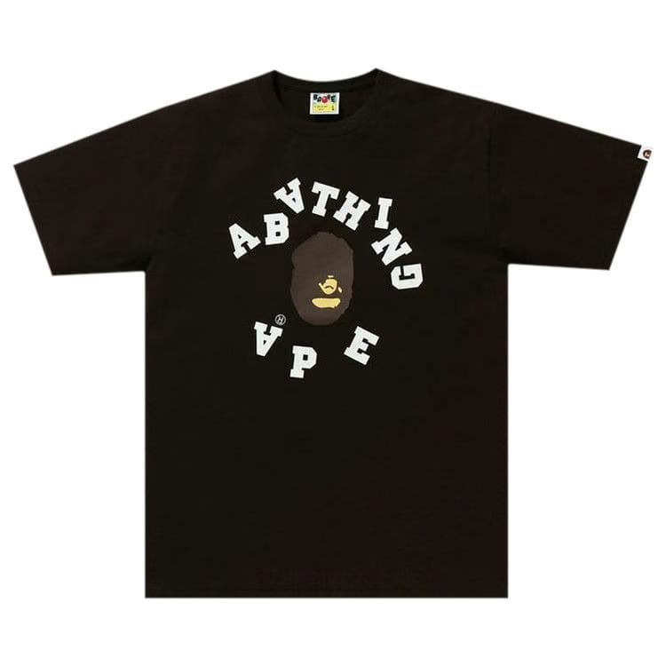 BAPE Broken College T-Shirt Brown