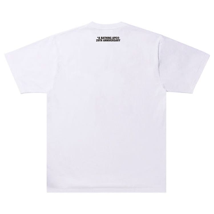BAPE 29th Anniversary Ape Head T-Shirt White