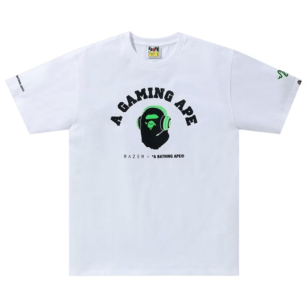 BAPE x Razer T-Shirt White