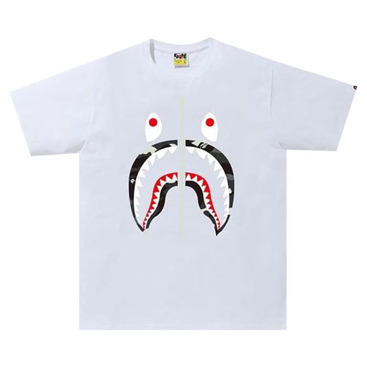BAPE City Camo Shark T-Shirt White