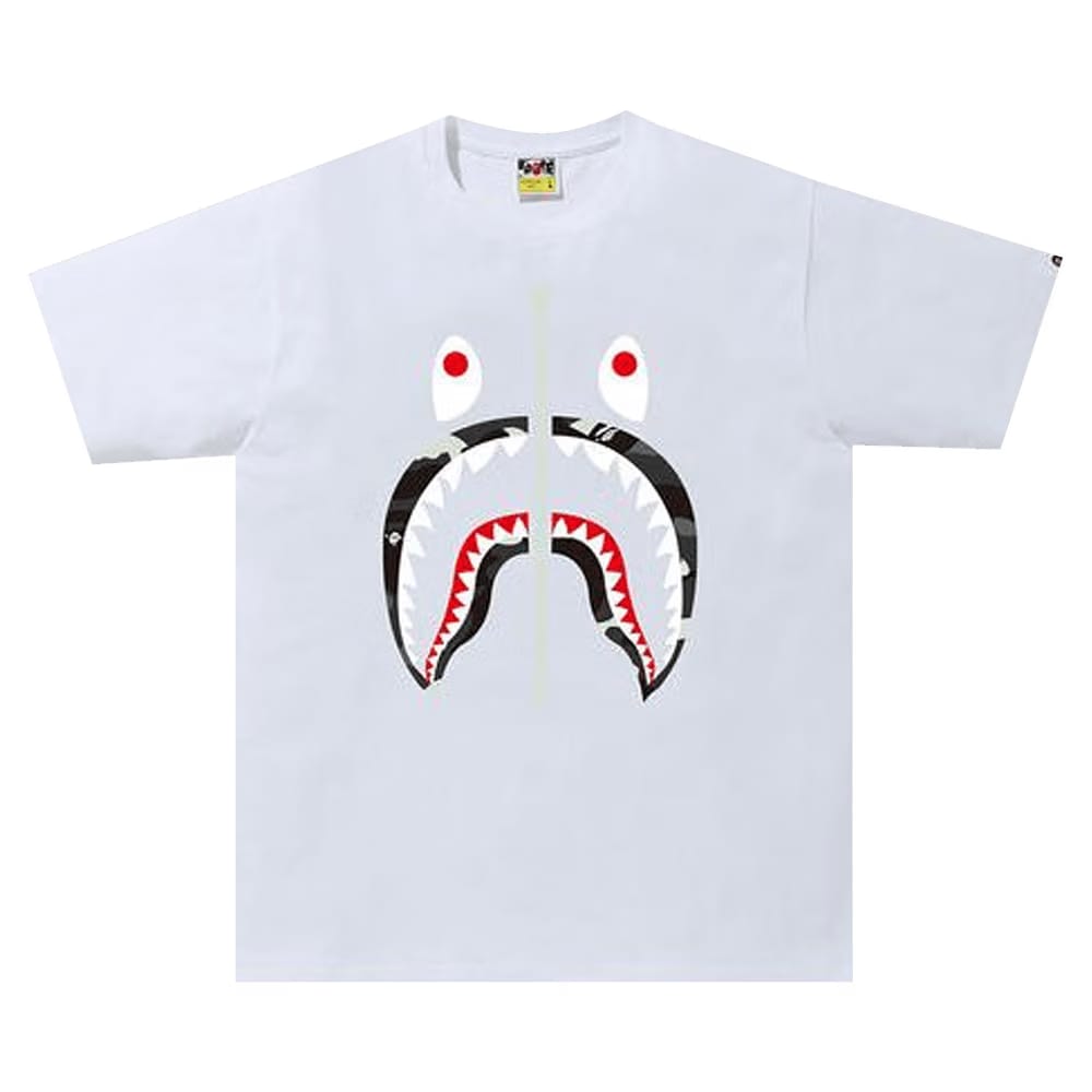 BAPE City Camo Shark T-Shirt White