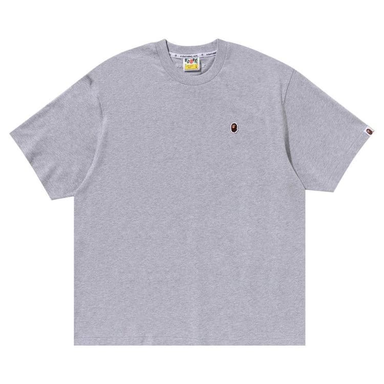 BAPE One Point Relaxed Fit T-Shirt Grey