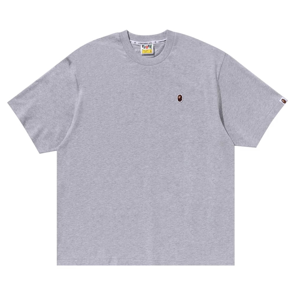 BAPE One Point Relaxed Fit T-Shirt Grey