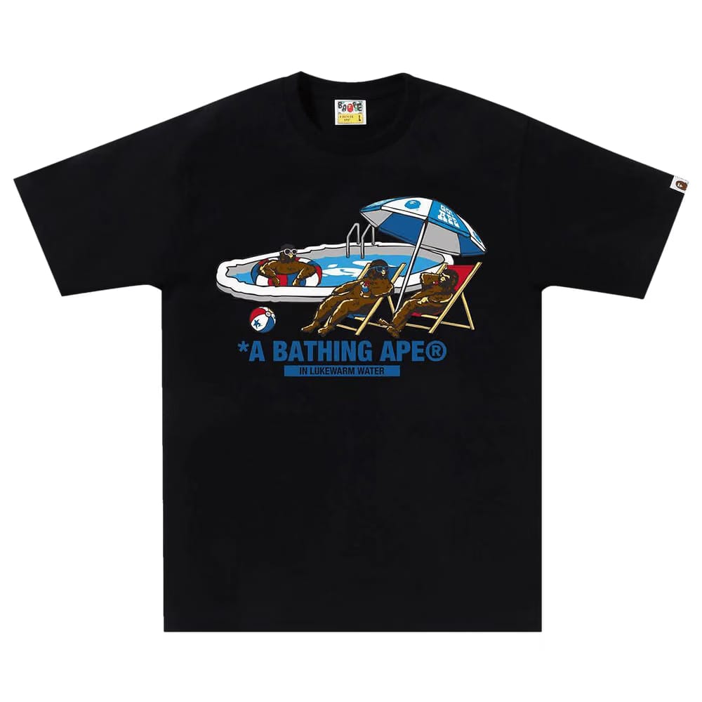 BAPE Poolside T-Shirt Black