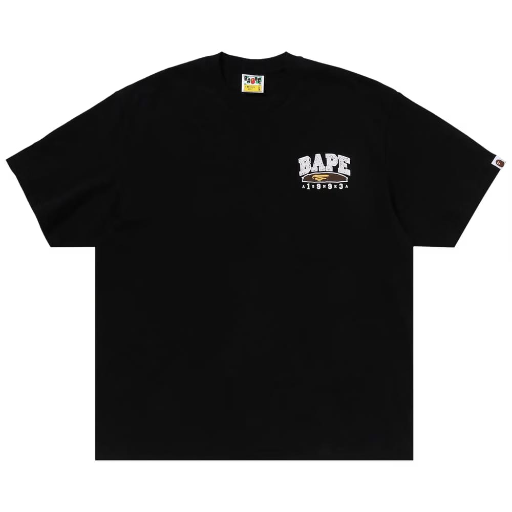 BAPE Hand Draw Relaxed Fit T-Shirt Black