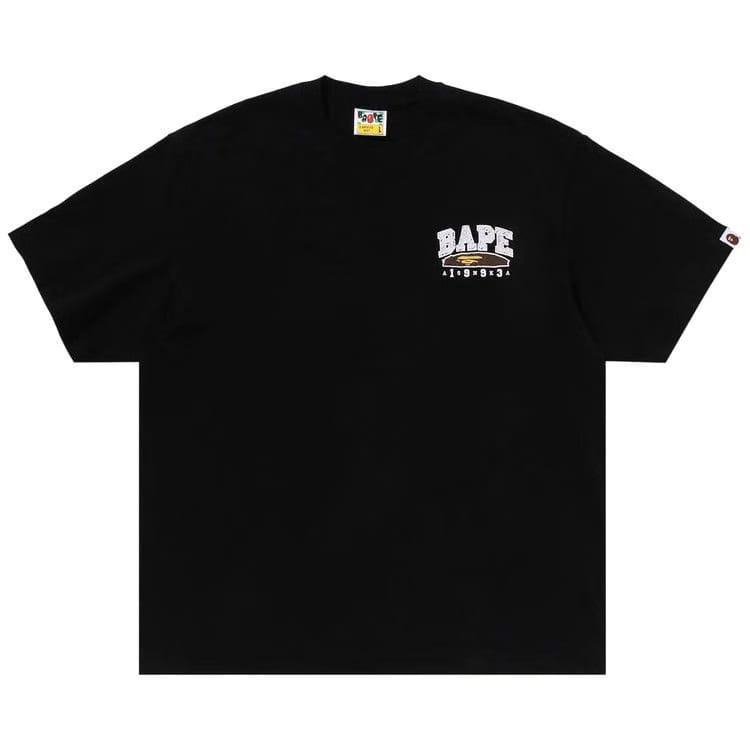BAPE Hand Draw Relaxed Fit T-Shirt Black