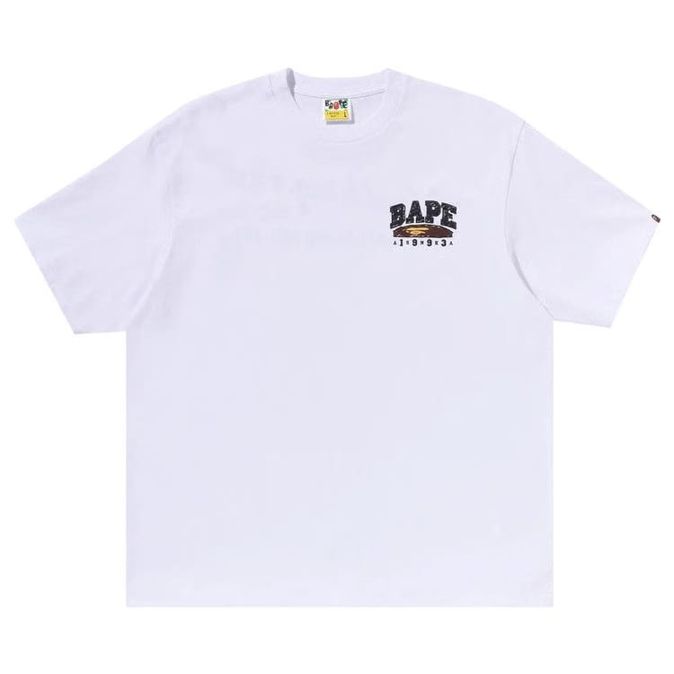 BAPE Hand Draw Relaxed Fit T-Shirt White