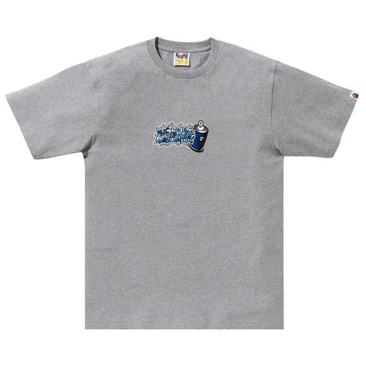 BAPE ABC Camo Spray Can T-Shirt Grey