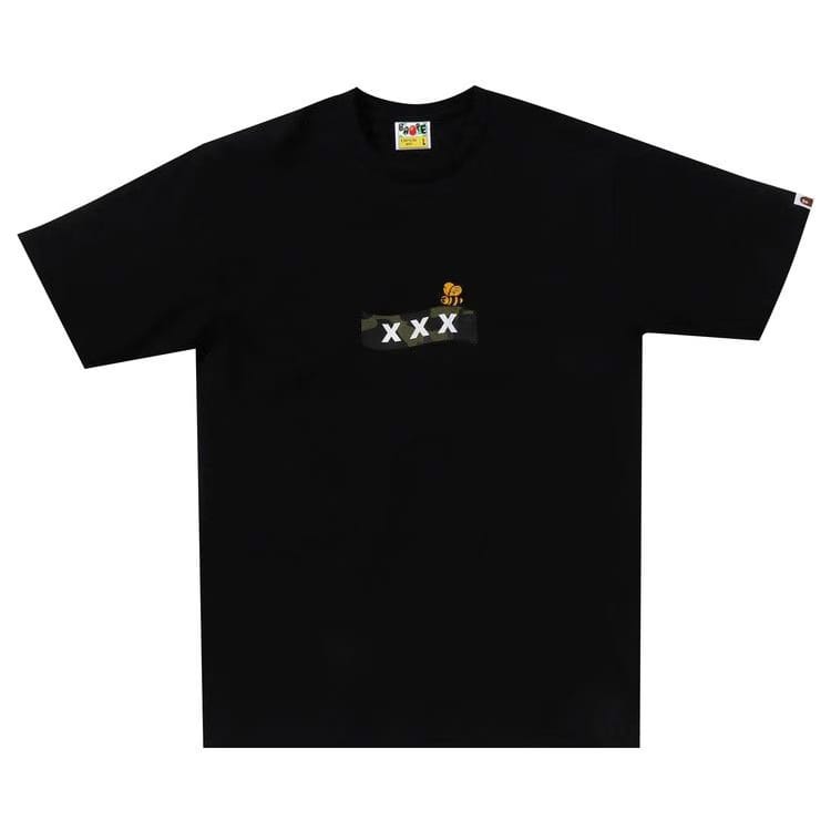 BAPE x God Selection XXX T-Shirt Black