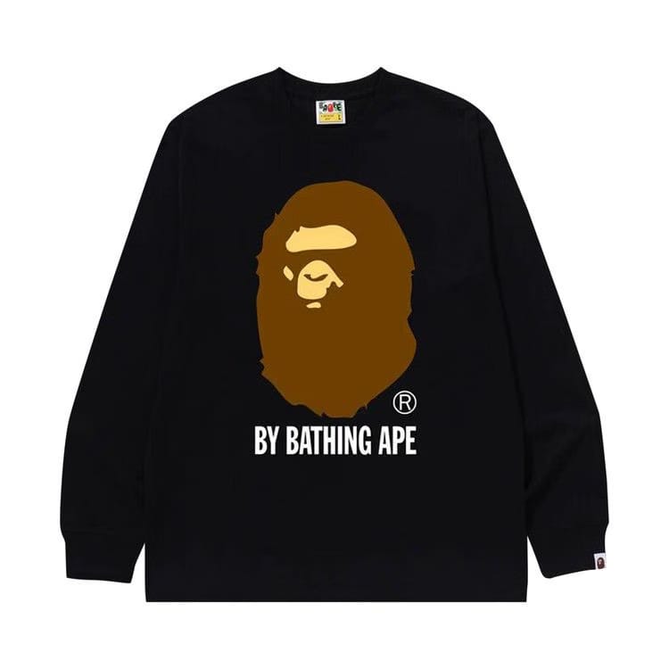 BAPE By Bathing Ape Long-Sleeve T-Shirt Black