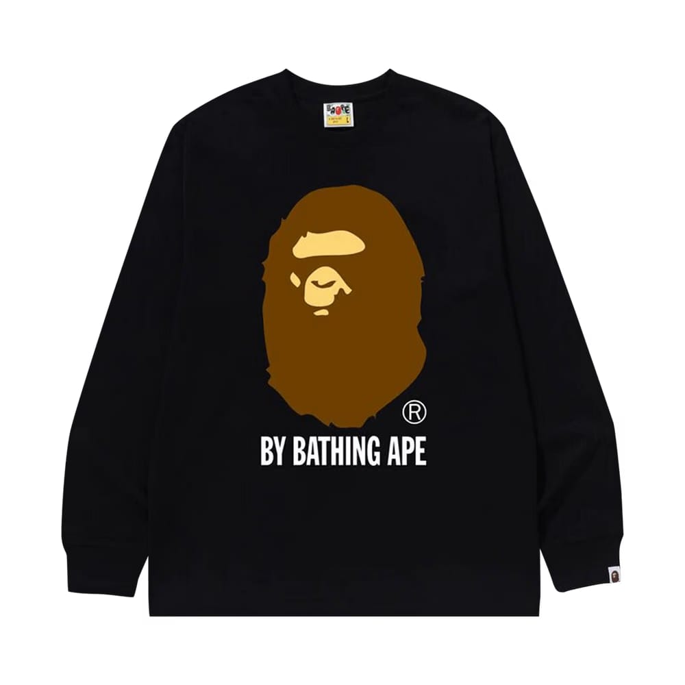 BAPE By Bathing Ape Long-Sleeve T-Shirt Black