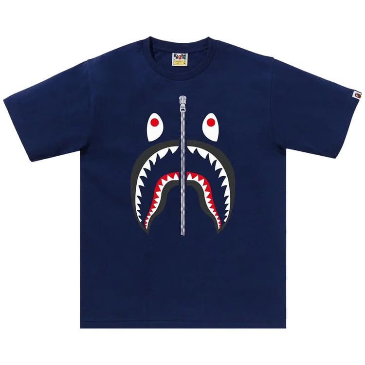 BAPE Shark T-Shirt Navy