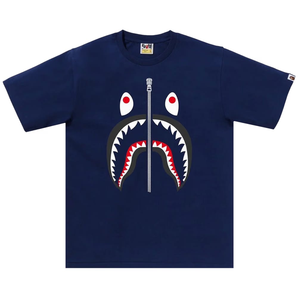 BAPE Shark T-Shirt Navy