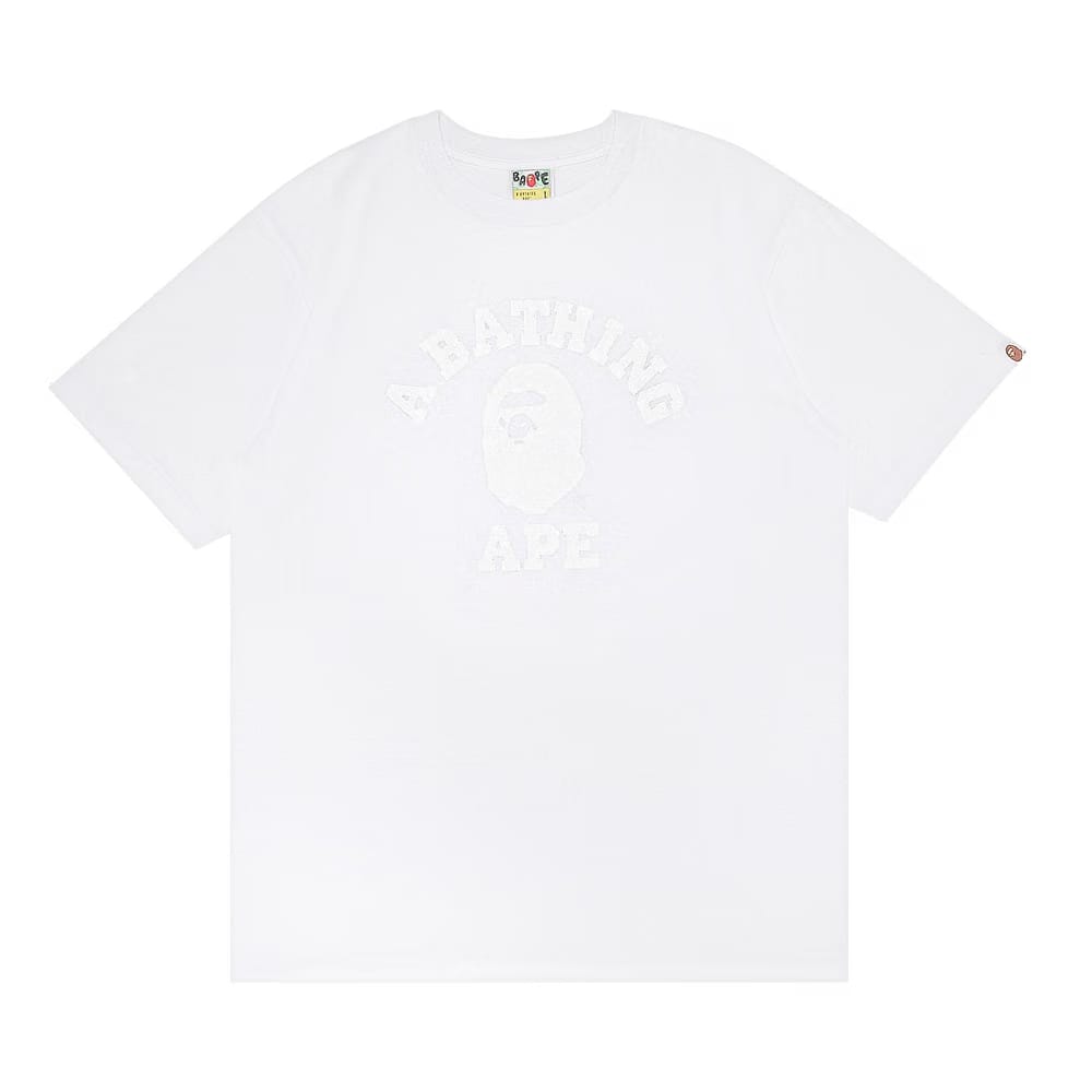 GOAT Exclusive BAPE College T-Shirt In White