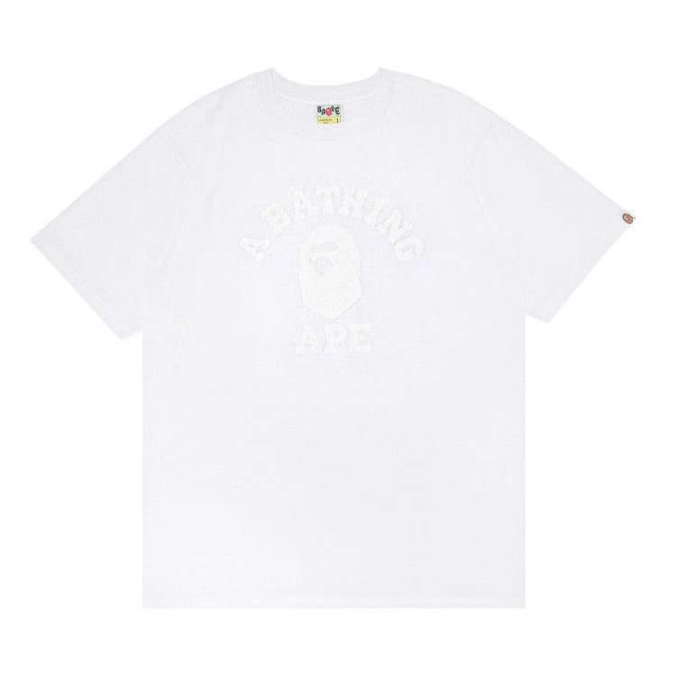 GOAT Exclusive BAPE College T-Shirt In White