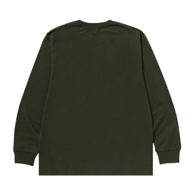 BAPE By Bathing Ape Long-Sleeve T-Shirt Olive Drab