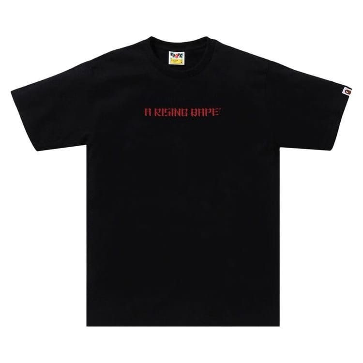 BAPE A Rising Bape Dragon T-Shirt Black