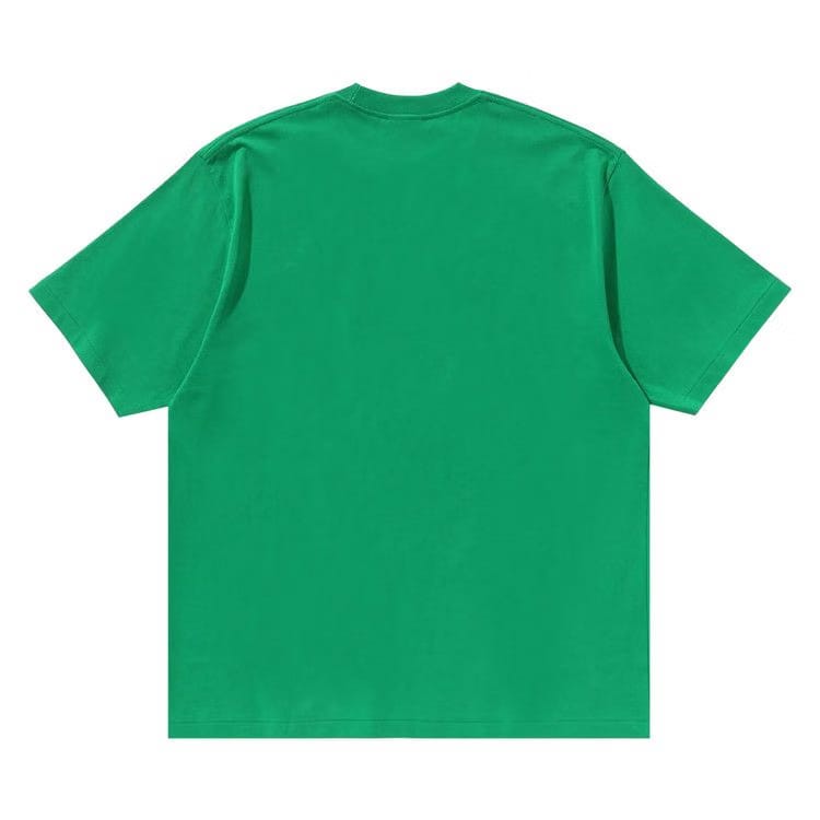 BAPE Layered College Relaxed Fit T-Shirt Green
