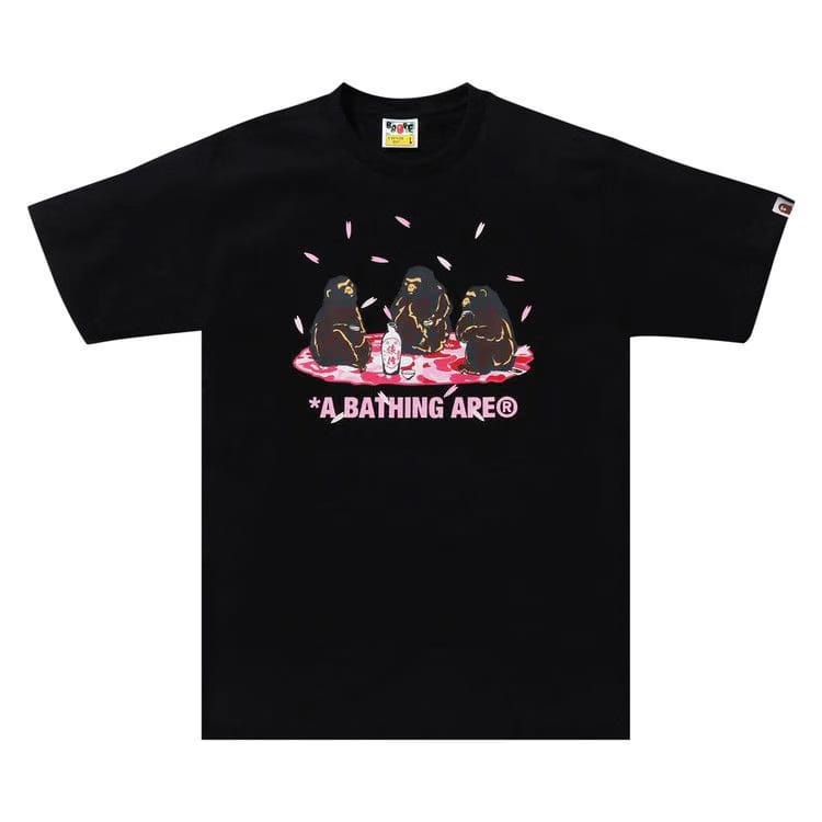 BAPE Sakura Viewing T-Shirt Black