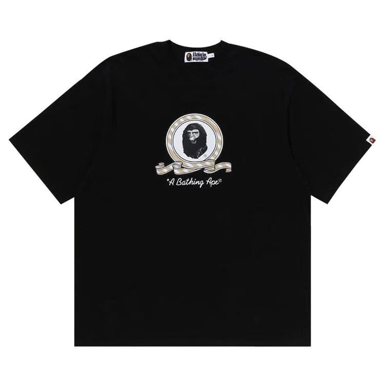 BAPE Graphic Relaxed Fit T-Shirt Black