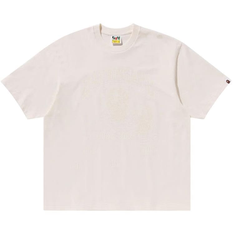 BAPE Bathing Ape Relaxed Fit T-Shirt Ivory