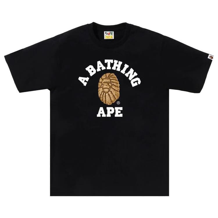 BAPE Jewels College T-Shirt Black
