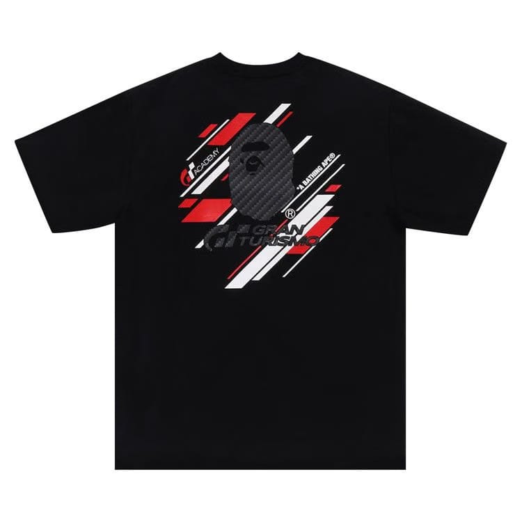 BAPE x Gran Turismo Ape Head #2 T-Shirt Black