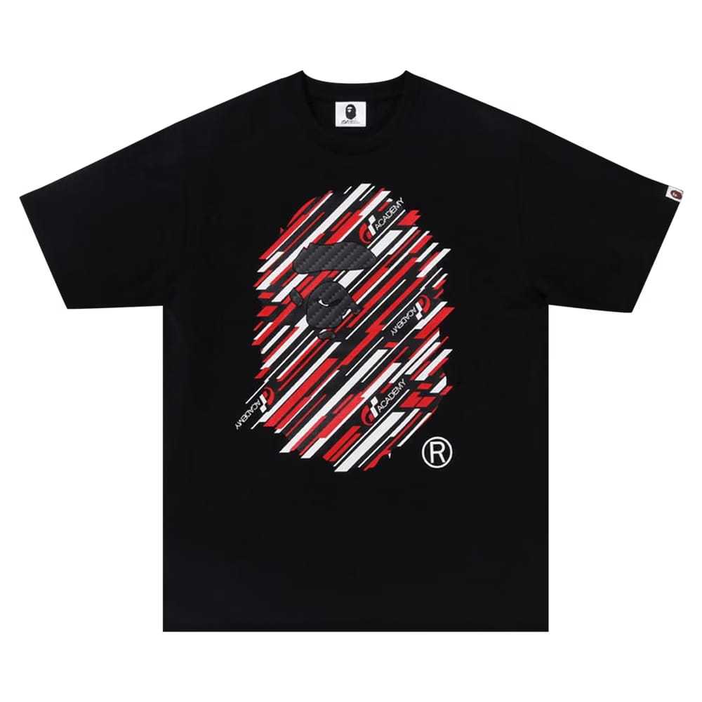 BAPE x Gran Turismo Ape Head #2 T-Shirt Black