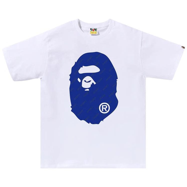 BAPE Hexagram Big Ape Head T-Shirt White