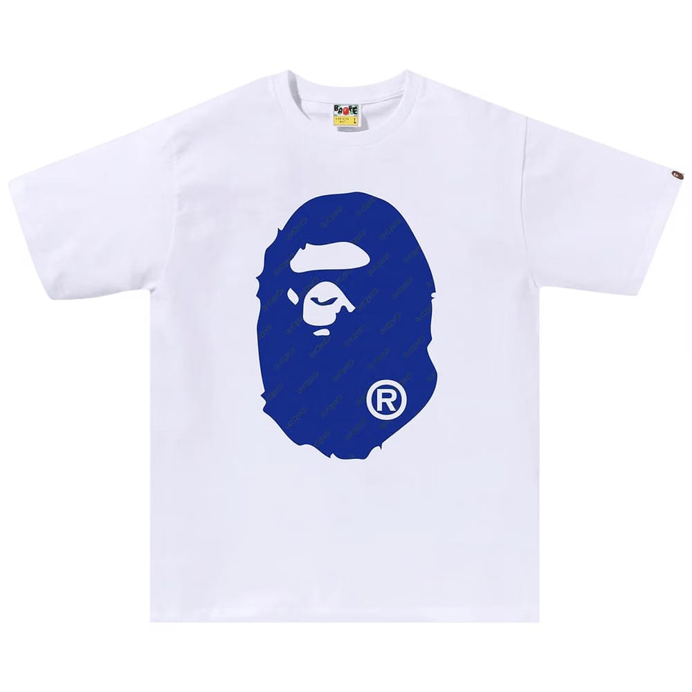 BAPE Hexagram Big Ape Head T-Shirt White