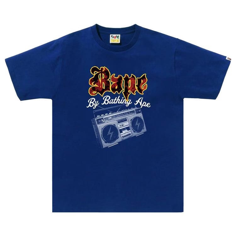 BAPE Boombox T-Shirt Blue